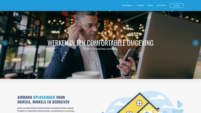 Website van Airborn