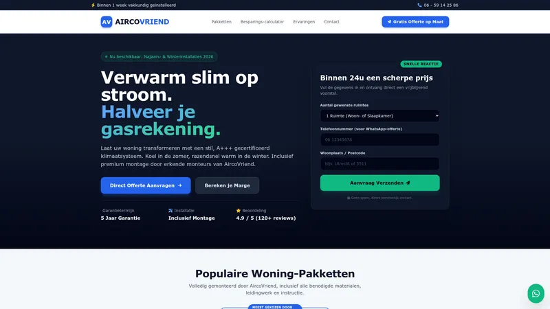 Website van AircoVriend