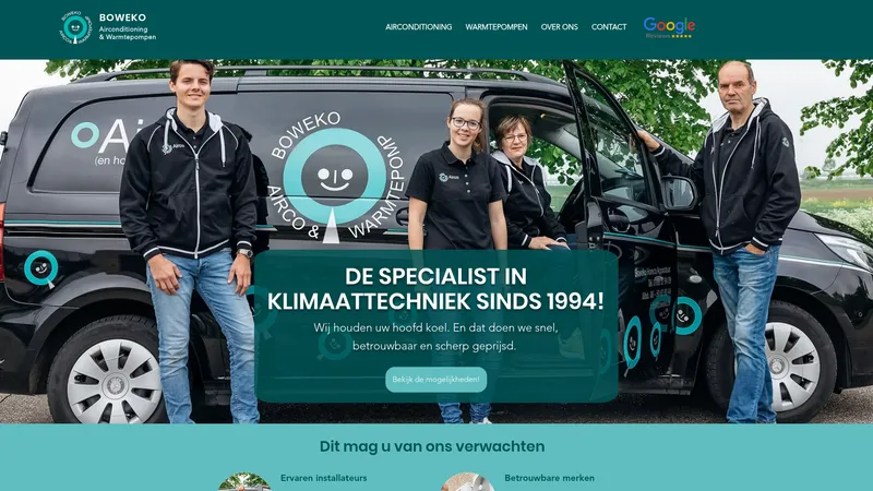 Website van Boweko