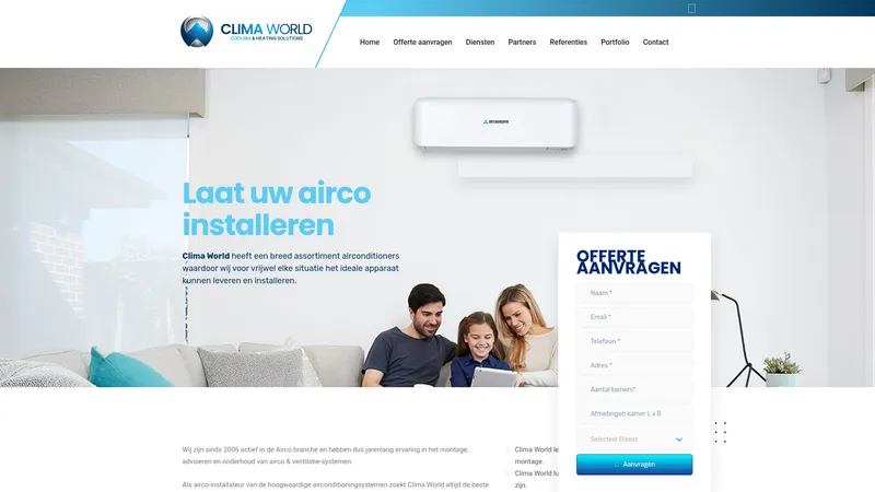 Website van Clima World