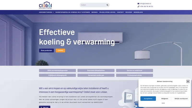 Website van clobol