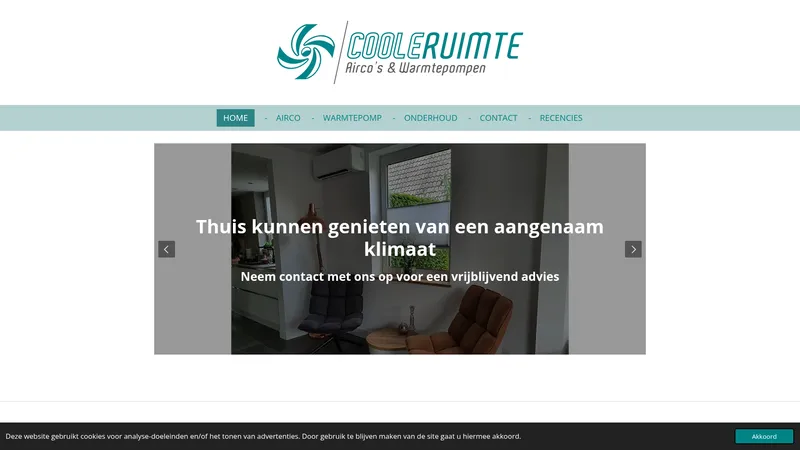 Website van Cooleruimte