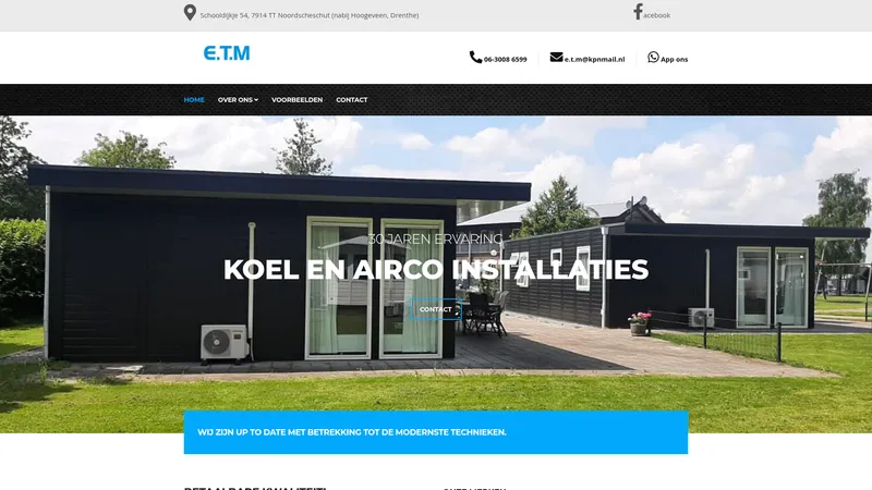 Website van E.T.M. Erik Talens Montage