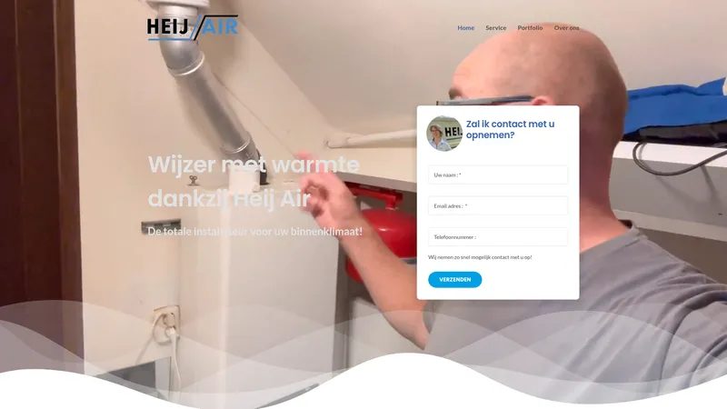 Website van Heij-Air