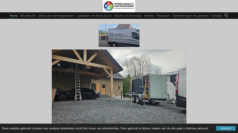 Website van JP Airco Montage