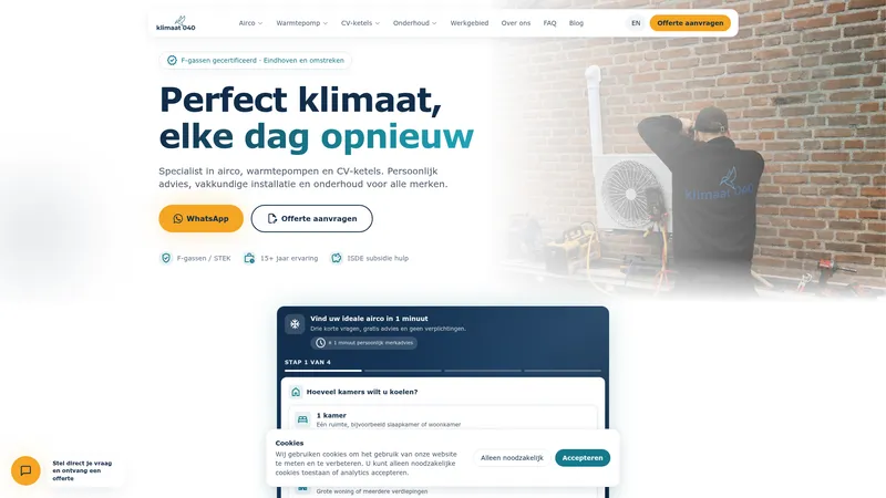 Website van Klimaat 040