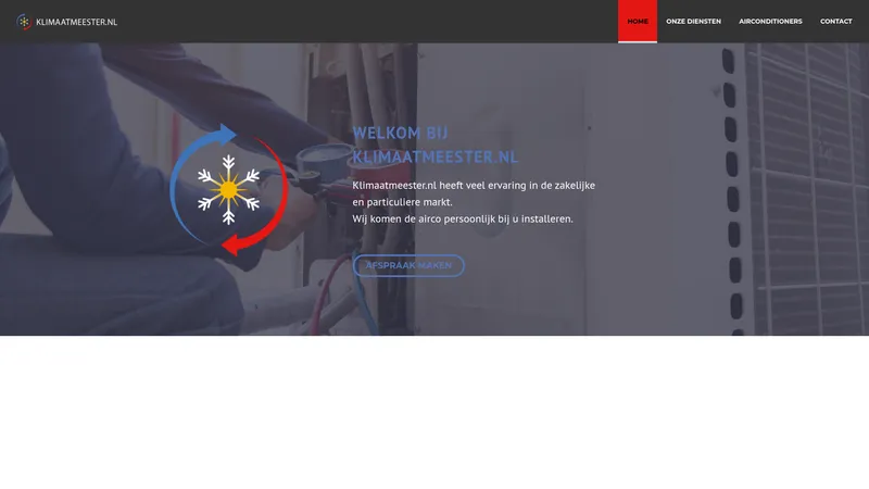 Website van Klimaatmeester