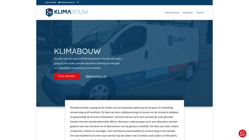 Website van Klimabouw
