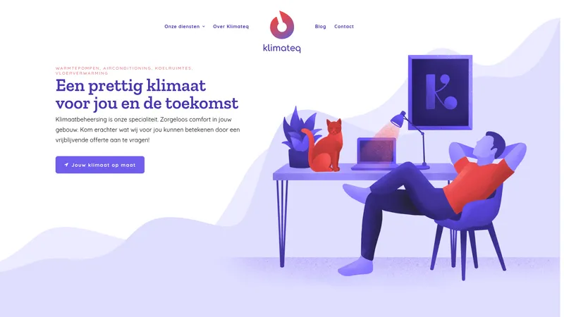 Website van Klimateq