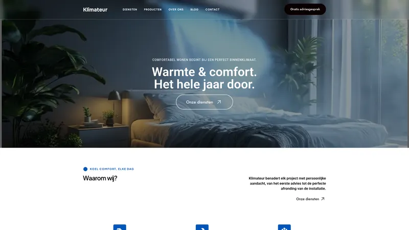 Website van Klimateur