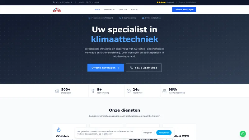 Website van KTMN