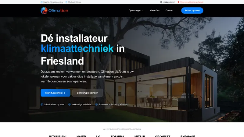 Website van Qlimation