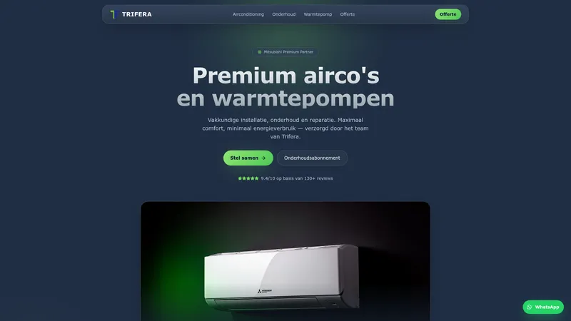 Website van Trifera