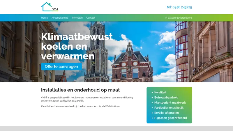 Website van VM-T